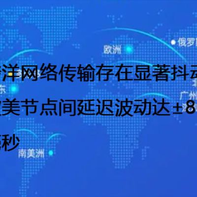 跨洋网络传输存在显著抖动，欧美节点间延迟波动达±80毫秒--解决方案//世耕通信全球办公专网专线
