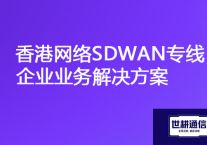 访问香港网络卡顿，香港网络SDWAN专线产品资费？？？解决方案//世耕通信ERP、OA专网服务商