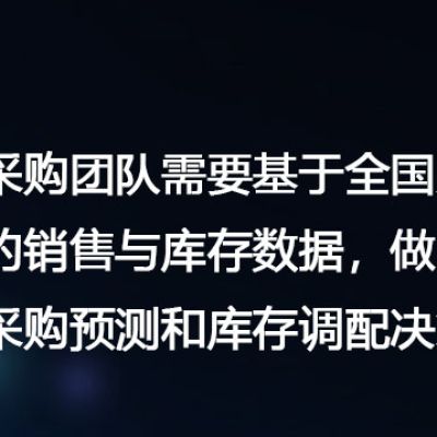 总部采购团队需要基于全国实时、准确的销售与库存数据，做出精准的采购预测和库存调配决策--解决方案//世耕通信全球办公专网专线