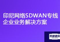 国内到印尼延迟大网速慢，印尼网络SDWAN专线企业业务？？？解决方案//世耕通信ERP、OA专网服务商