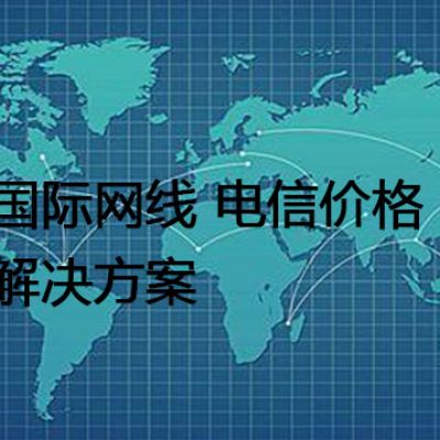 国际网线 电信价格--解决方案//世耕通信全球办公专网专线