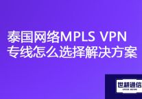 泰国企业IT系统如何与国内企业对接，泰国网络MPLS VPN专线怎么选择？？？解决方案//世耕通信ERP、OA专网服务商