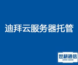 迪拜云服务器托管？？？解决方案//世耕通信全球服务器托管 