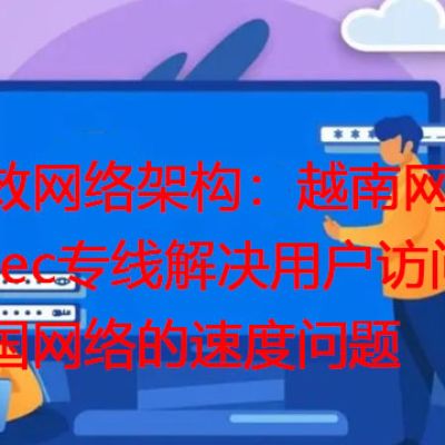 高效网络架构：越南网络IPsec专线解决用户访问中国网络的速度问题？？？？解决方案//世耕通信全球专网专线