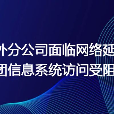 海外分公司面临网络延迟，集团信息系统访问受阻？解决方案//世耕通信全球办公专网专线