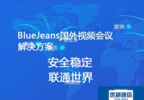 公司BlueJeans和海外客户开会老是掉线？？？解决方案----世耕通信BlueJeans视频会议专网