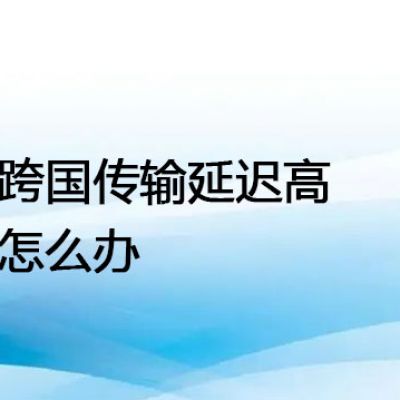 德国工厂到中国数据中心的延迟从230ms降至89ms --解决方案//世耕通信全球办公专网专线