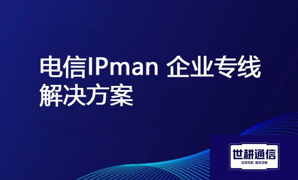 电信IPMAN 企业光纤专线？？？解决方案//世耕通信电信服务商