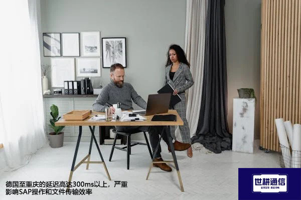 德国至重庆的延迟高达300ms以上，严重影响SAP操作和文件传输效率--世耕通信全球办公专网专线