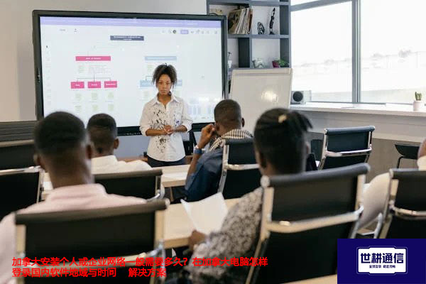 加拿大安装个人或企业网络一般需要多久?在加拿大电脑怎样登录国内软件地域与时间?--解决方案//世耕通信全球办公专网专线