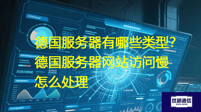 德国服务器有哪些类型？德国服务器网站访问慢怎么处理？--解决方案//世耕通信全球办公专网专线